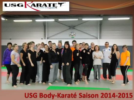 Usg body karate saison 2014 2015